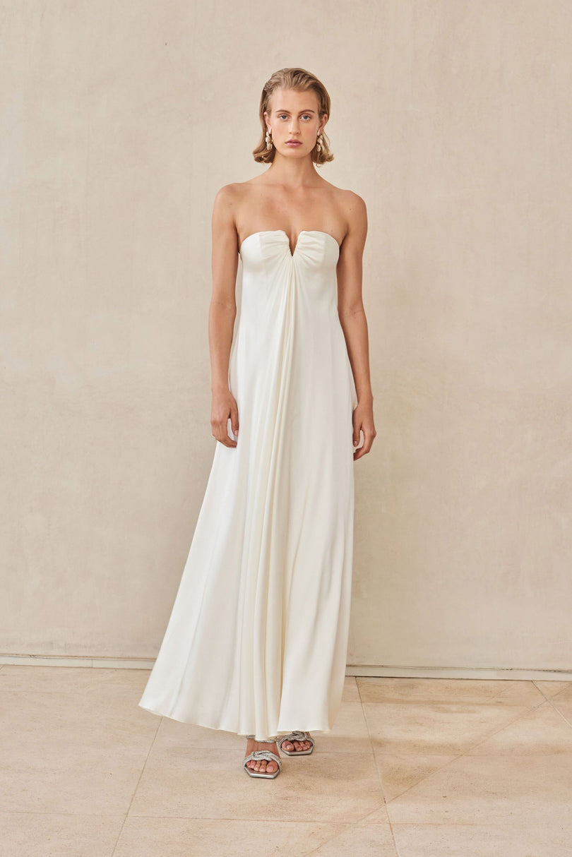 JANELLE GOWN - OFF WHITE