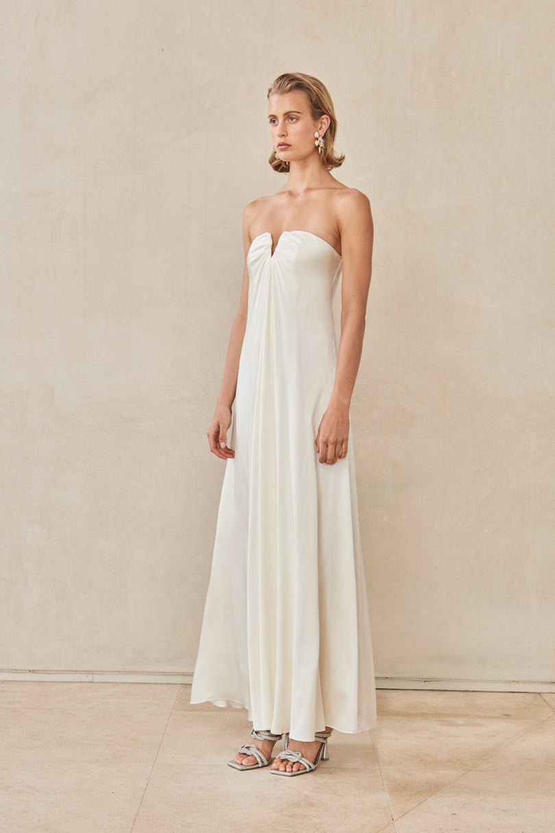 JANELLE GOWN - OFF WHITE
