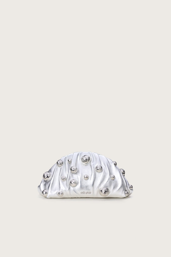 JAALA MINI CLUTCH - SILVER