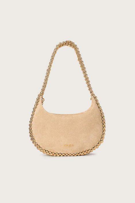SELENA SHOULDER BAG - MUSHROOM