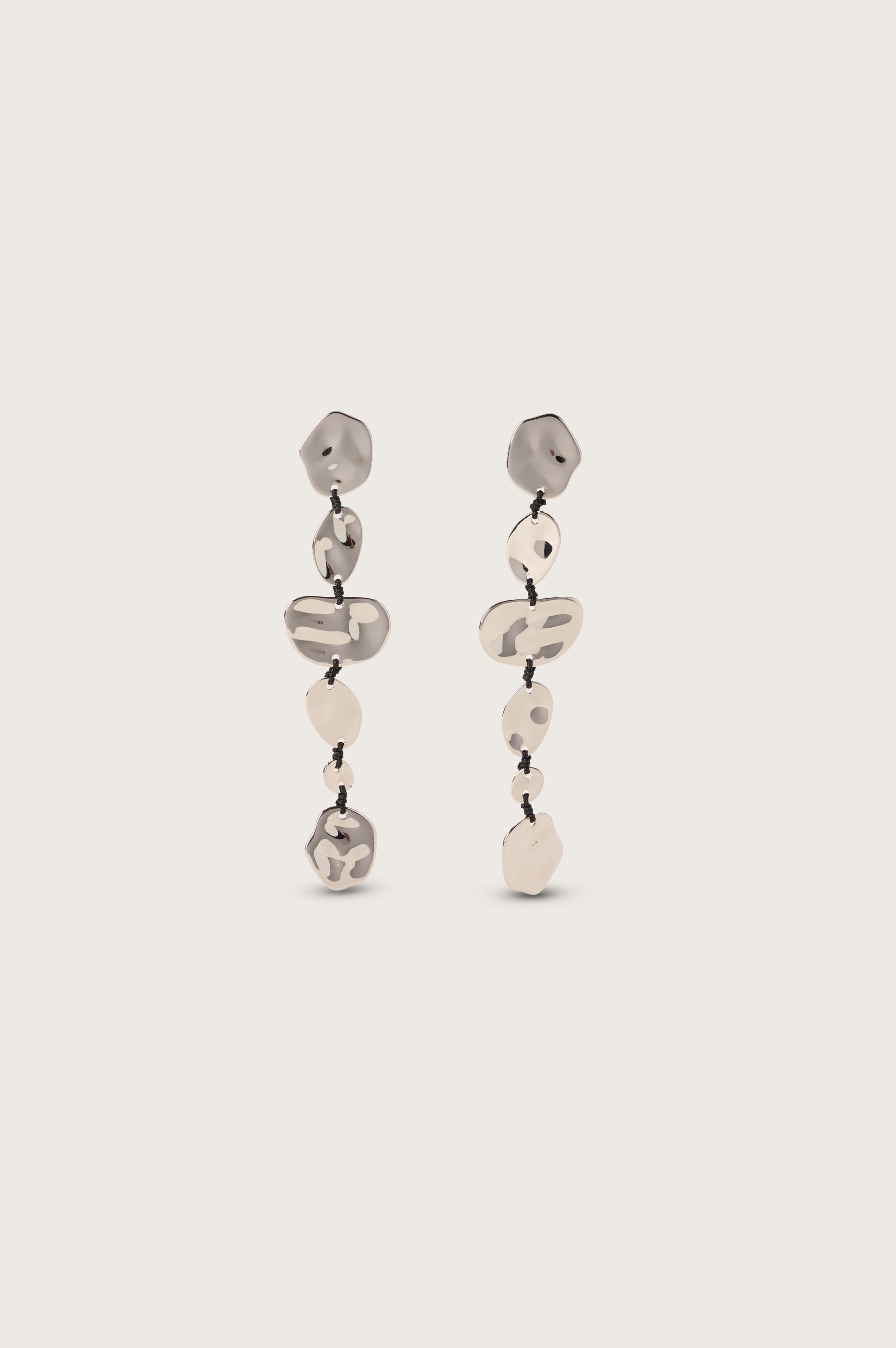 VAL EARRING - SHINY SILVER