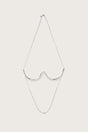 ASHA BRALETTE - SHINY SILVER