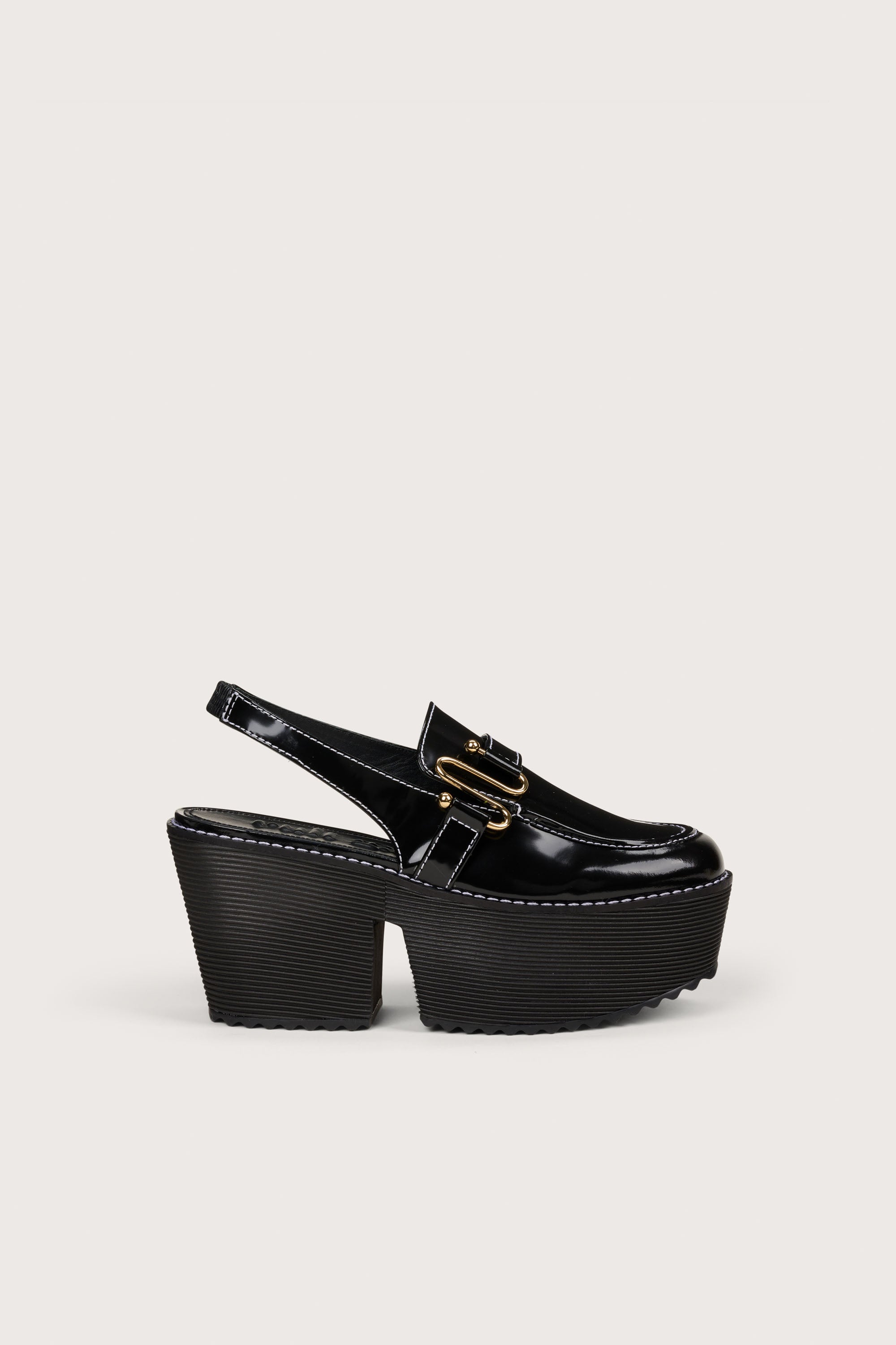 YESSIE SLING BACK - BLACK