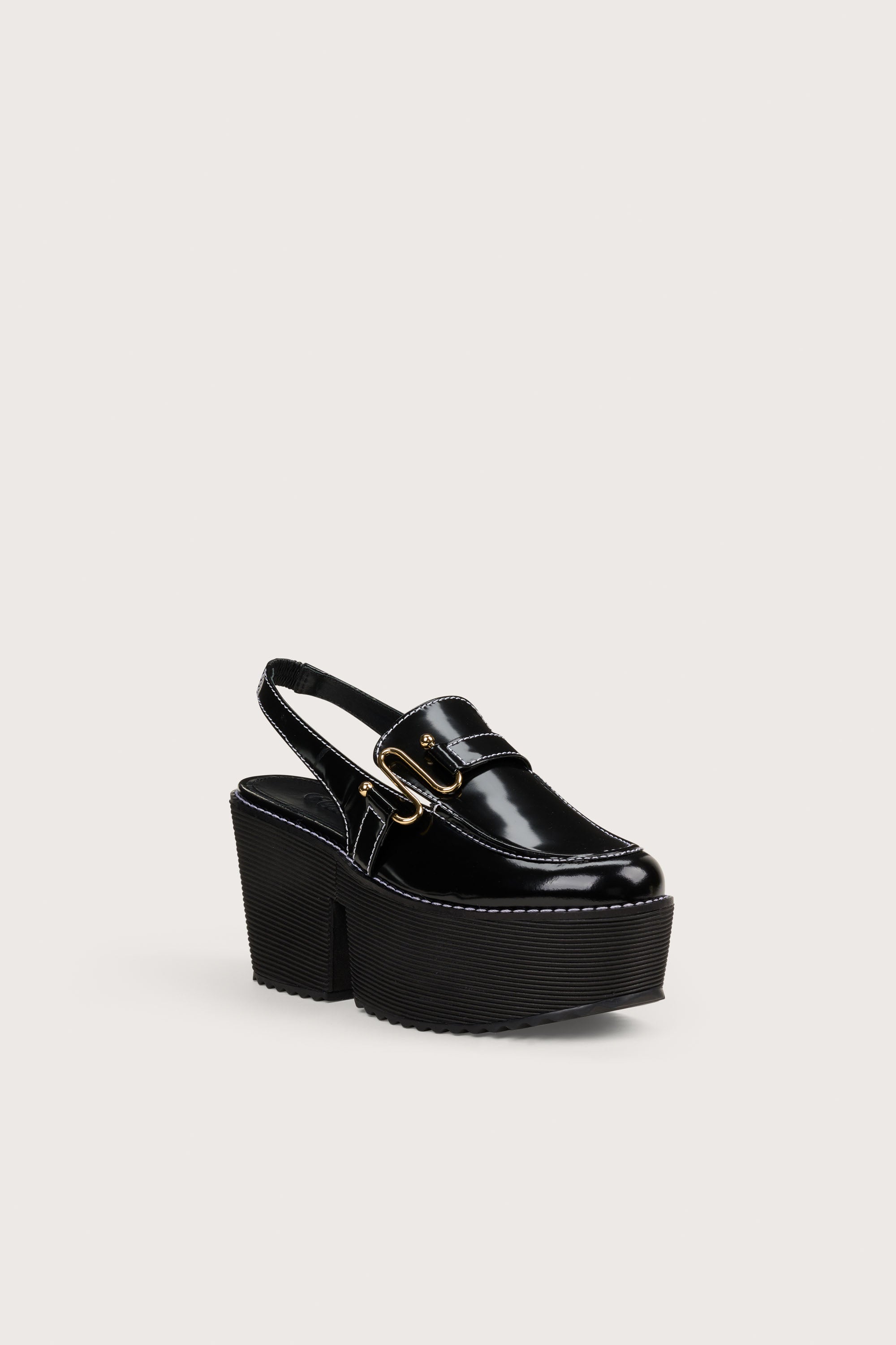 YESSIE SLING BACK - BLACK