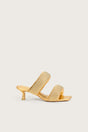 RUE SANDAL - SHINY BRASS