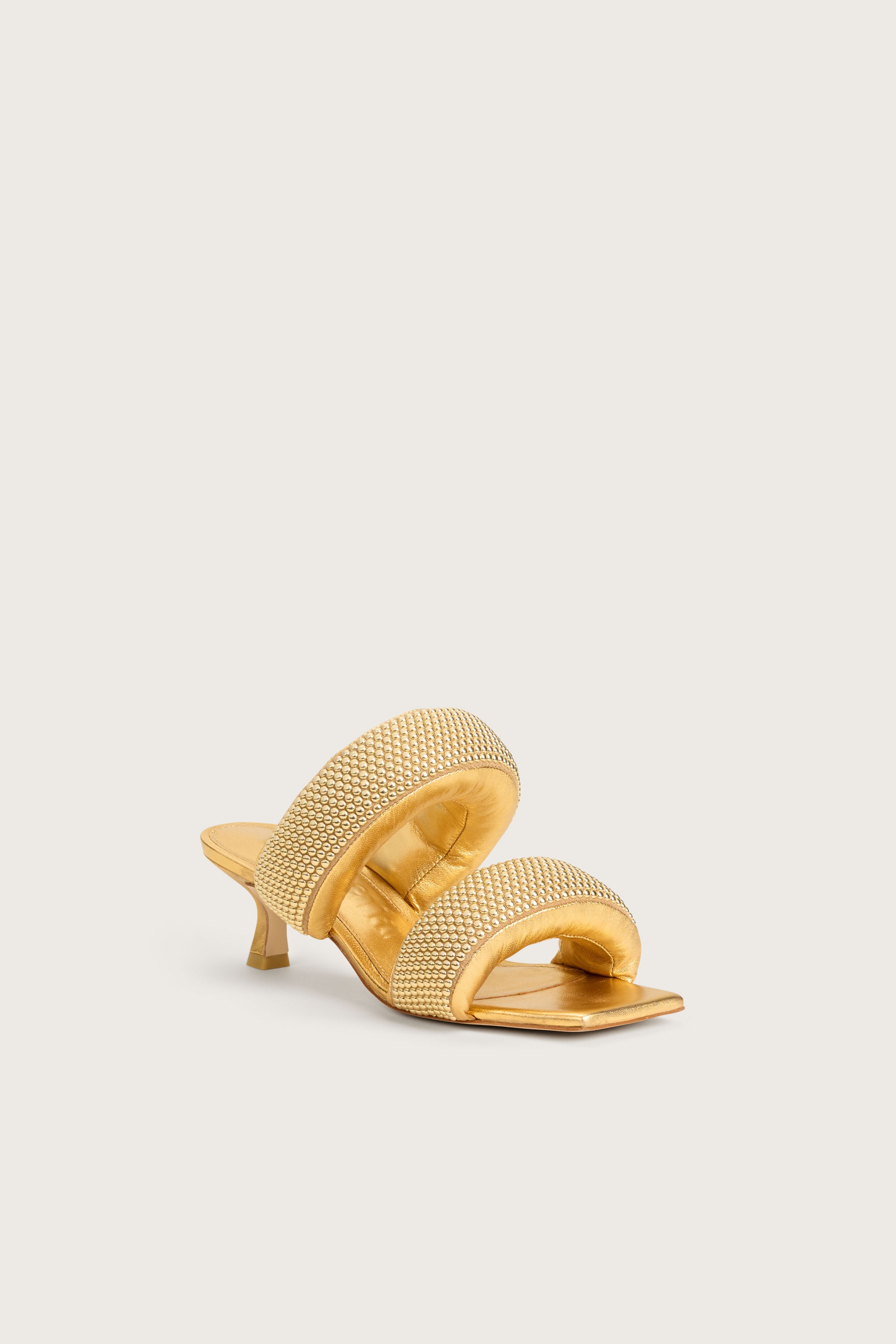 RUE SANDAL - SHINY BRASS