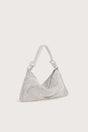 HERA NANO RHINESTONE SHOULDER BAG - CLEAR