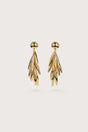 SUNELLA EARRING - SHINY BRASS