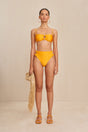 CULT GAIA PISA BIKINI BOTTOM IN MARMALADE