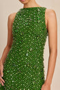 KARLEEN DRESS - EMERALD