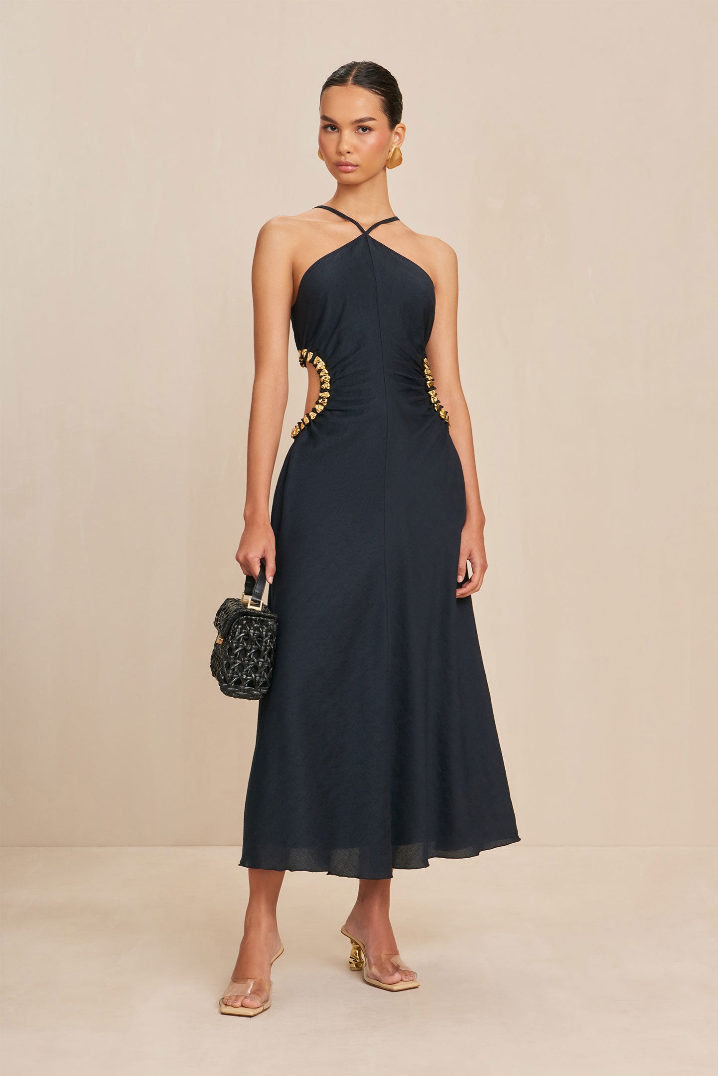 SILVIA DRESS - BLACK