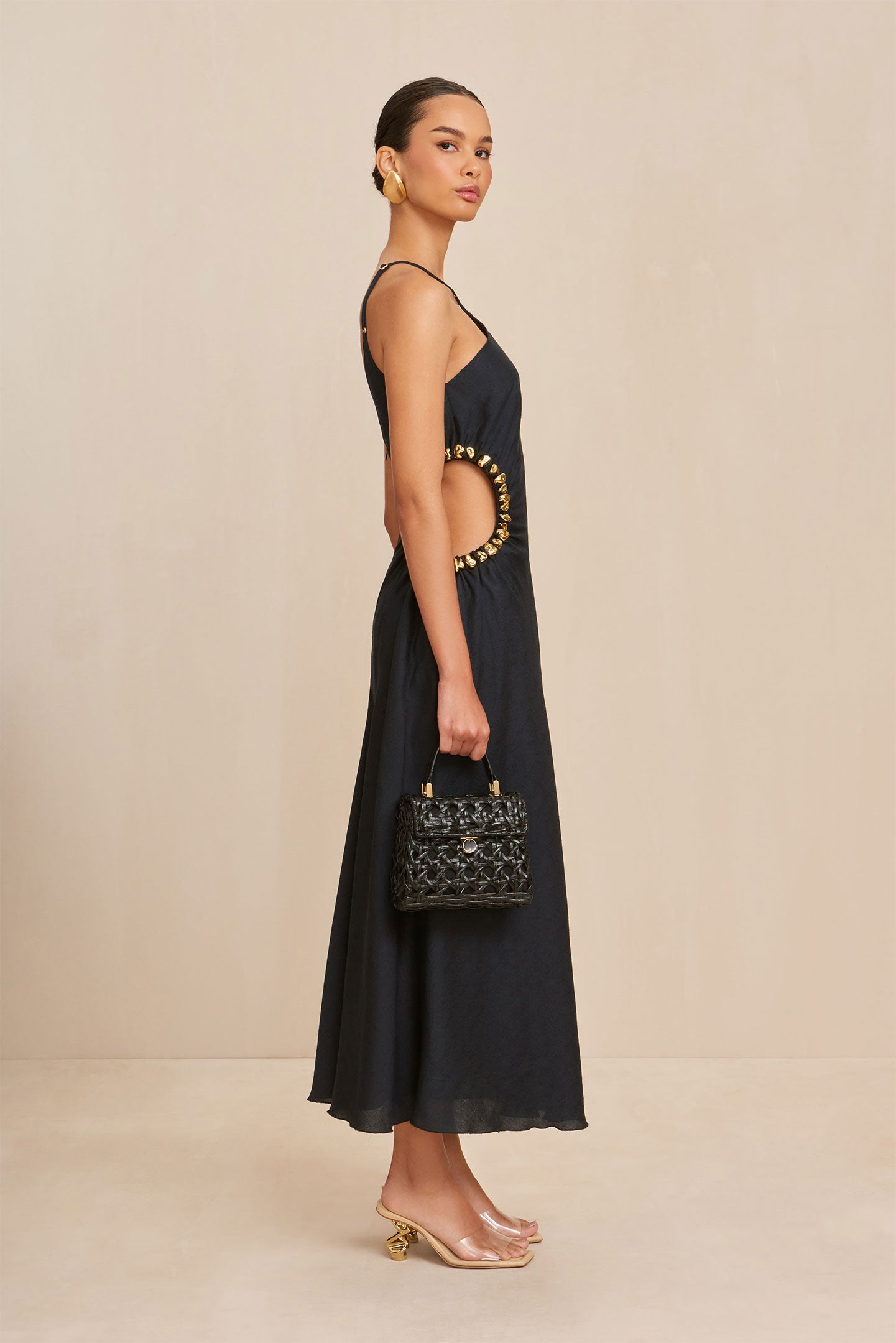 SILVIA DRESS - BLACK