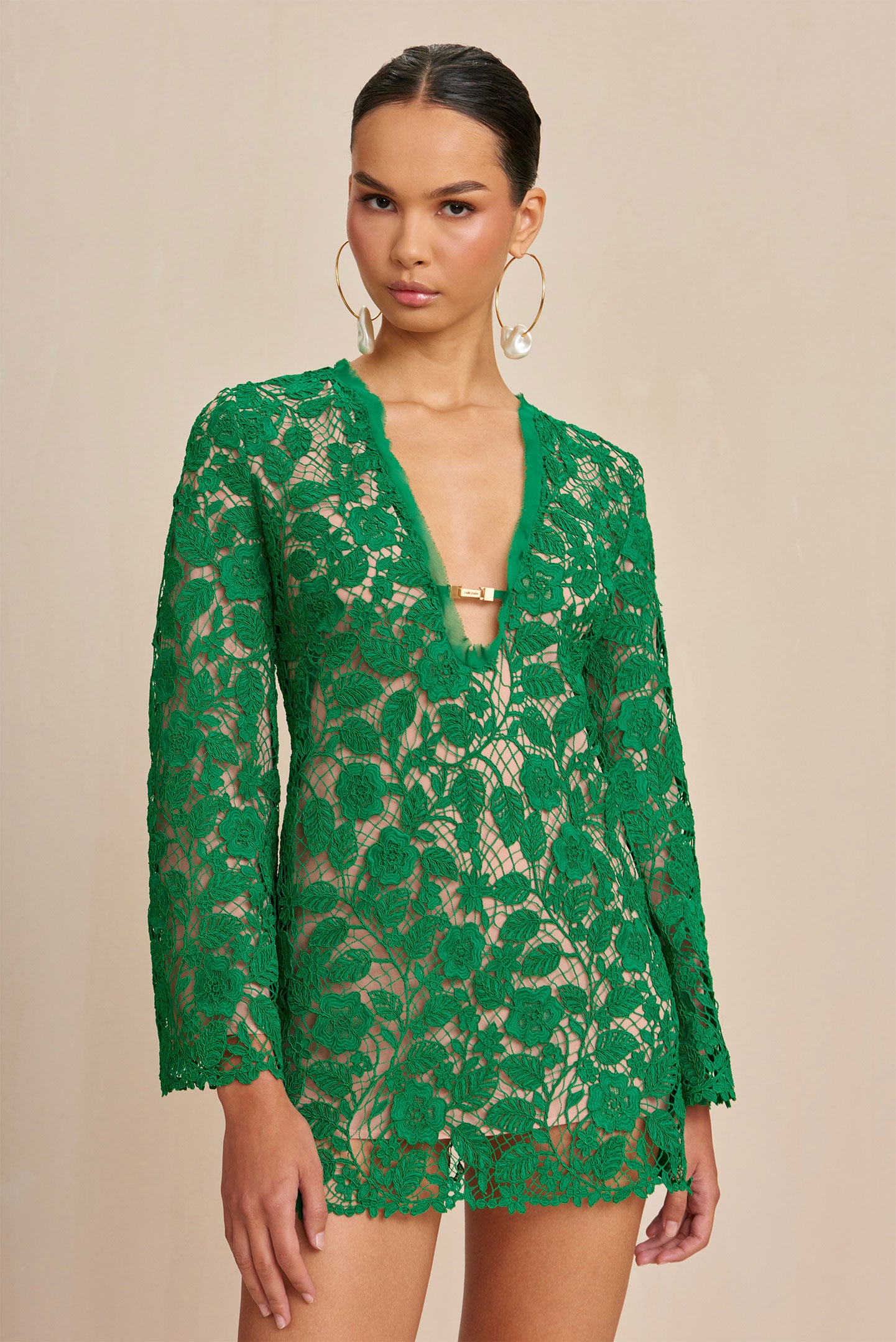 ANIYA DRESS - MALACHITE