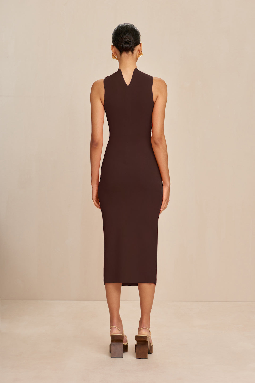 CULT GAIA CRISTOS KNIT DRESS IN JAVA