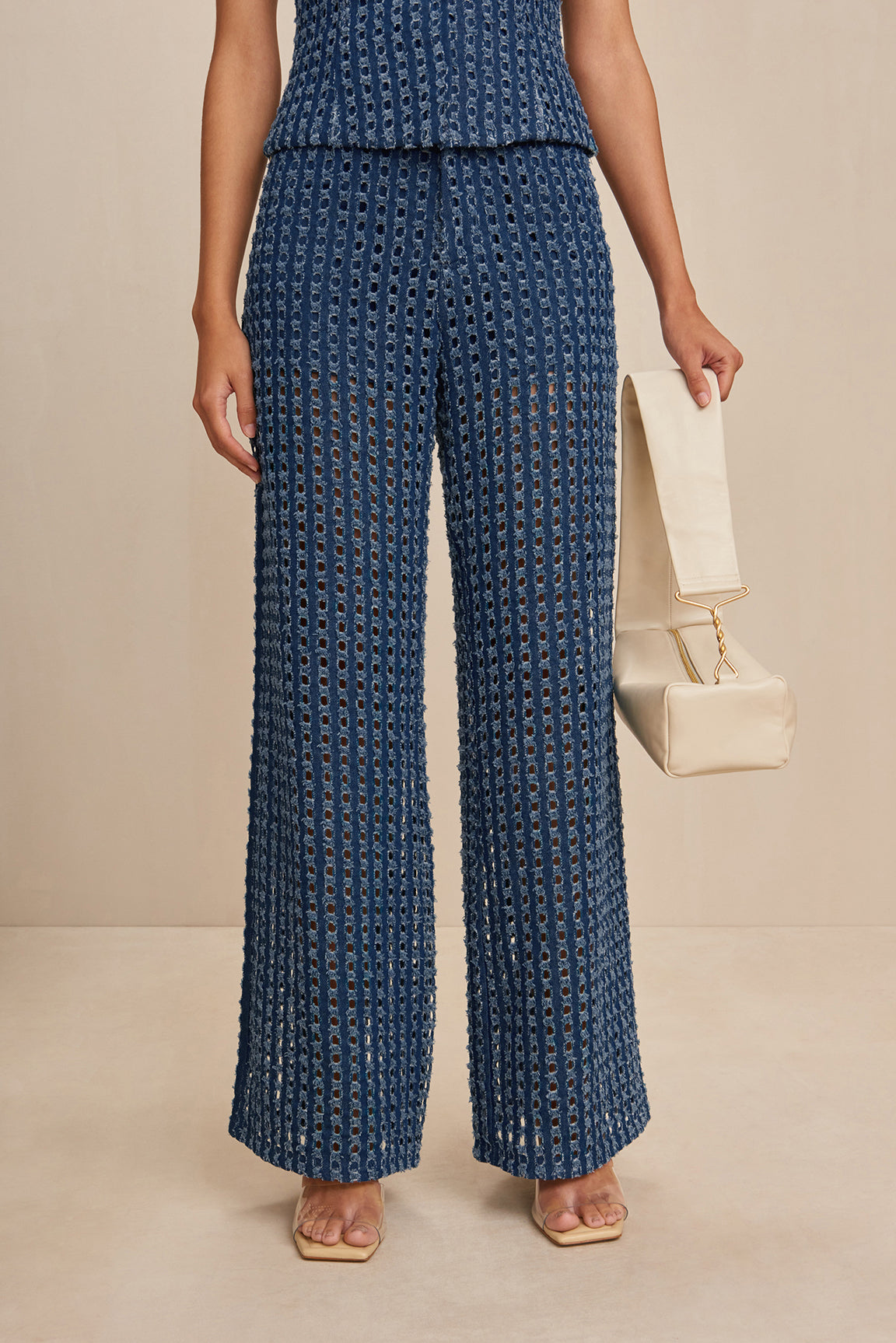 KATYA PANT - INDIGO WASH