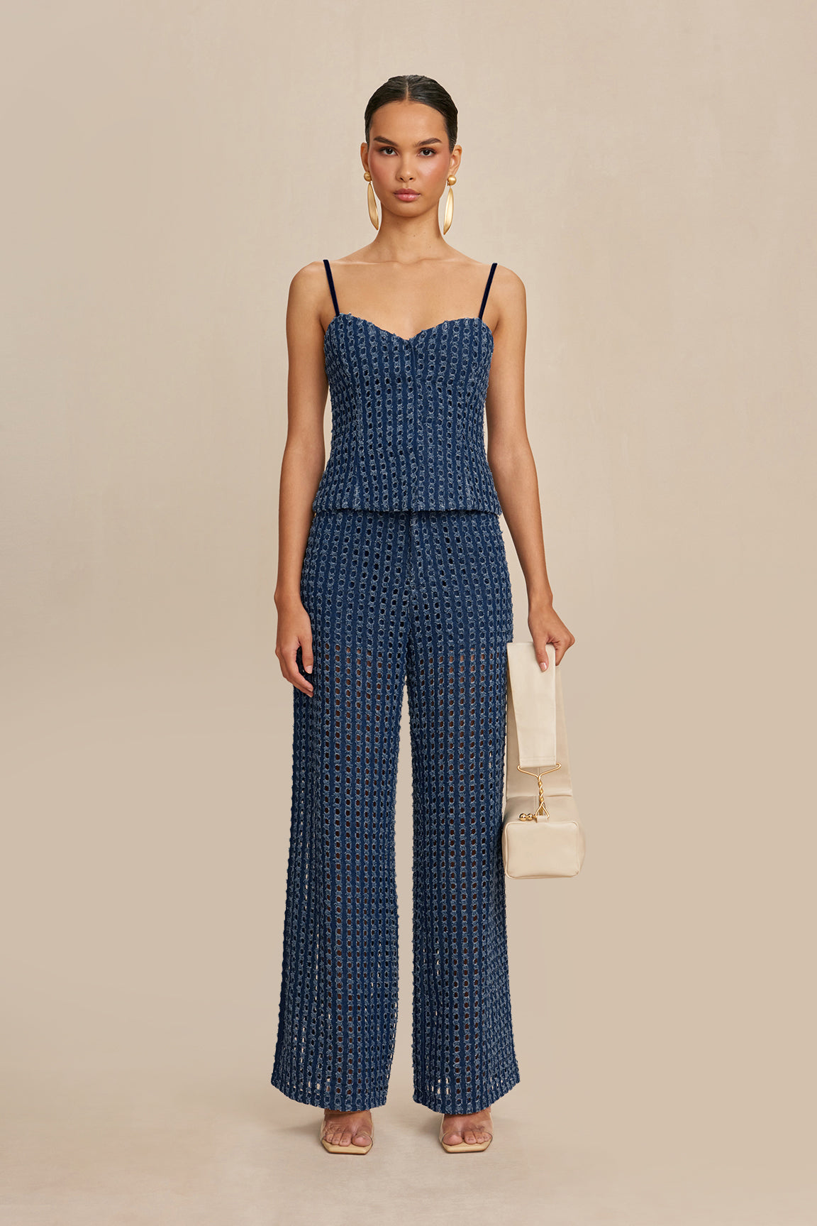 KATYA PANT - INDIGO WASH
