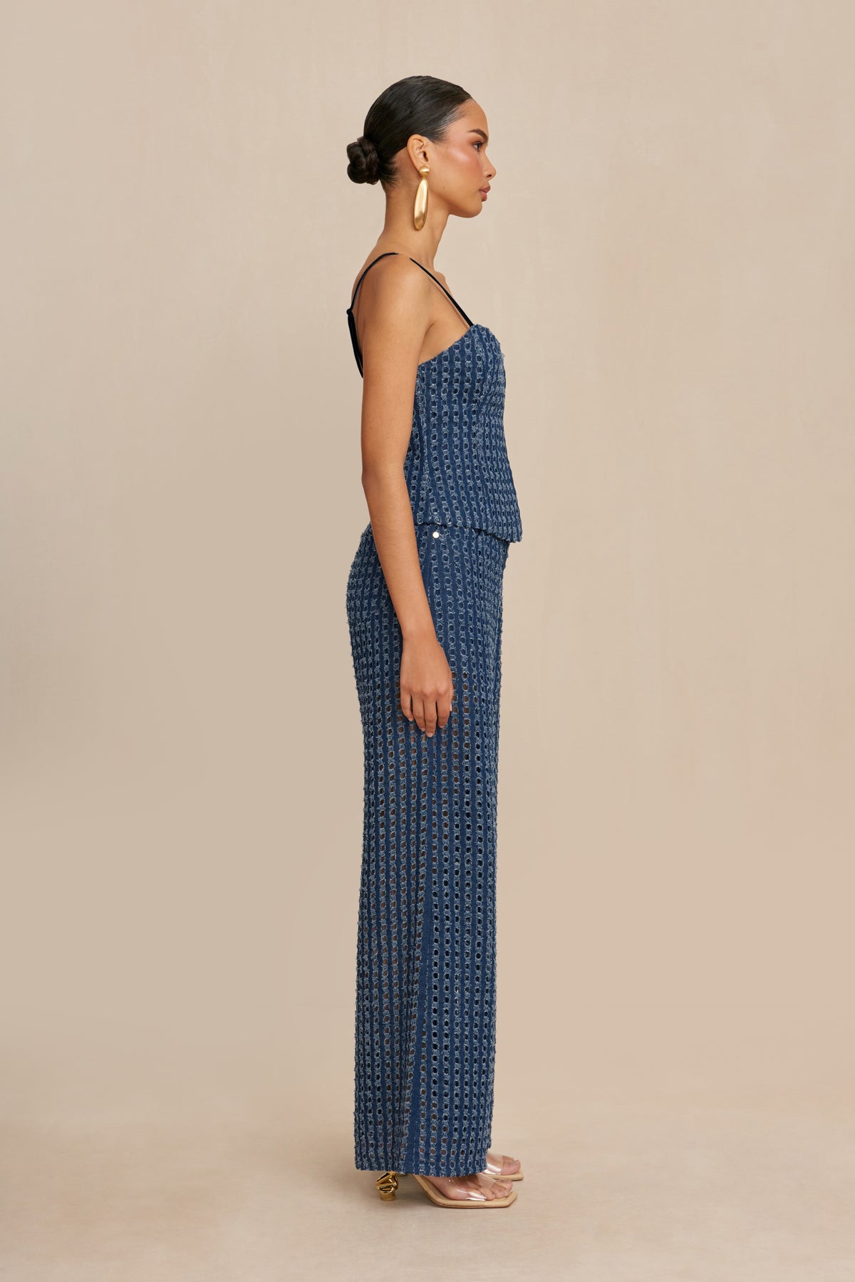 KATYA PANT - INDIGO WASH