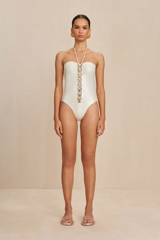 ELORIE ONE PIECE - OFF WHITE