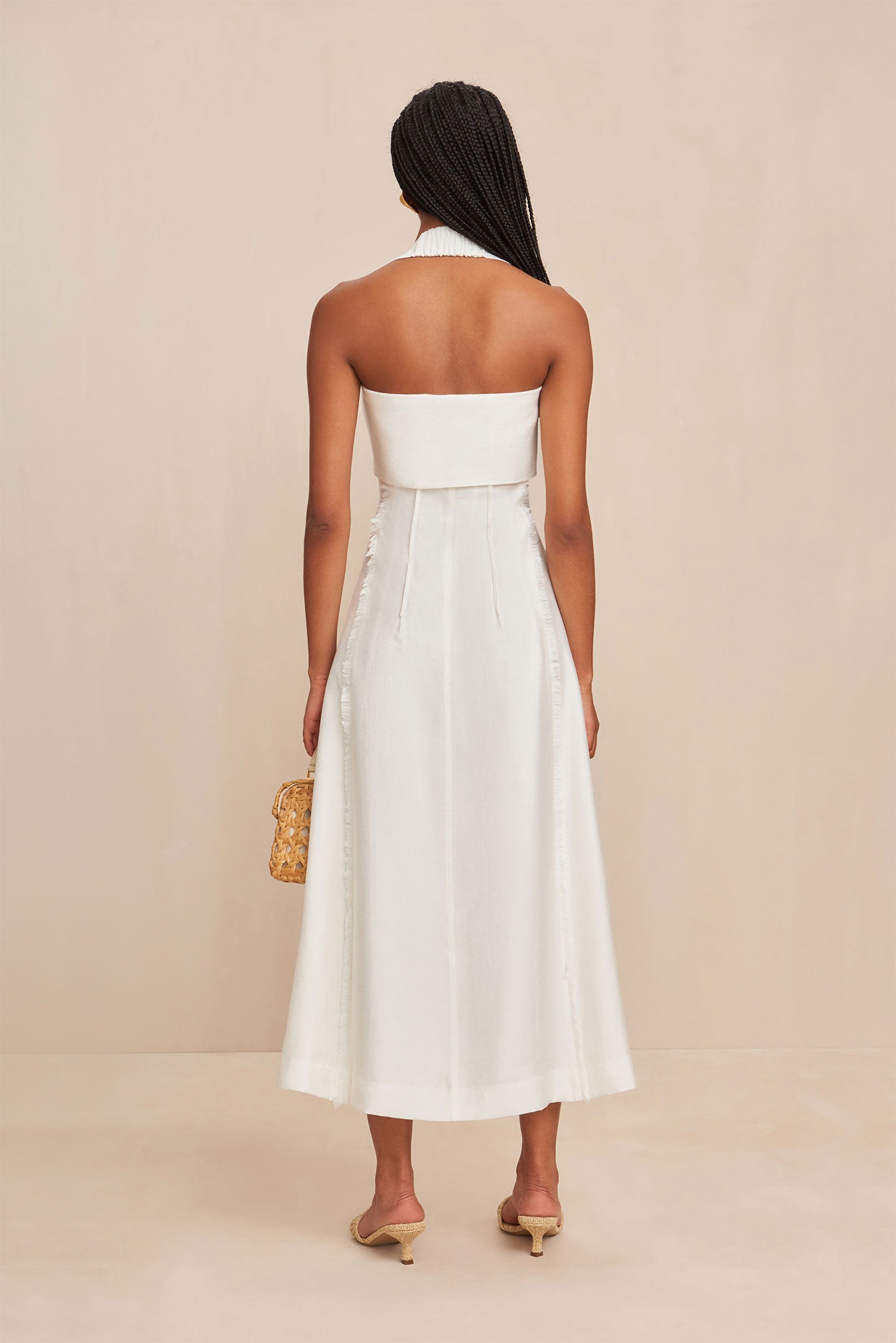 BRYLIE DRESS - OFF WHITE