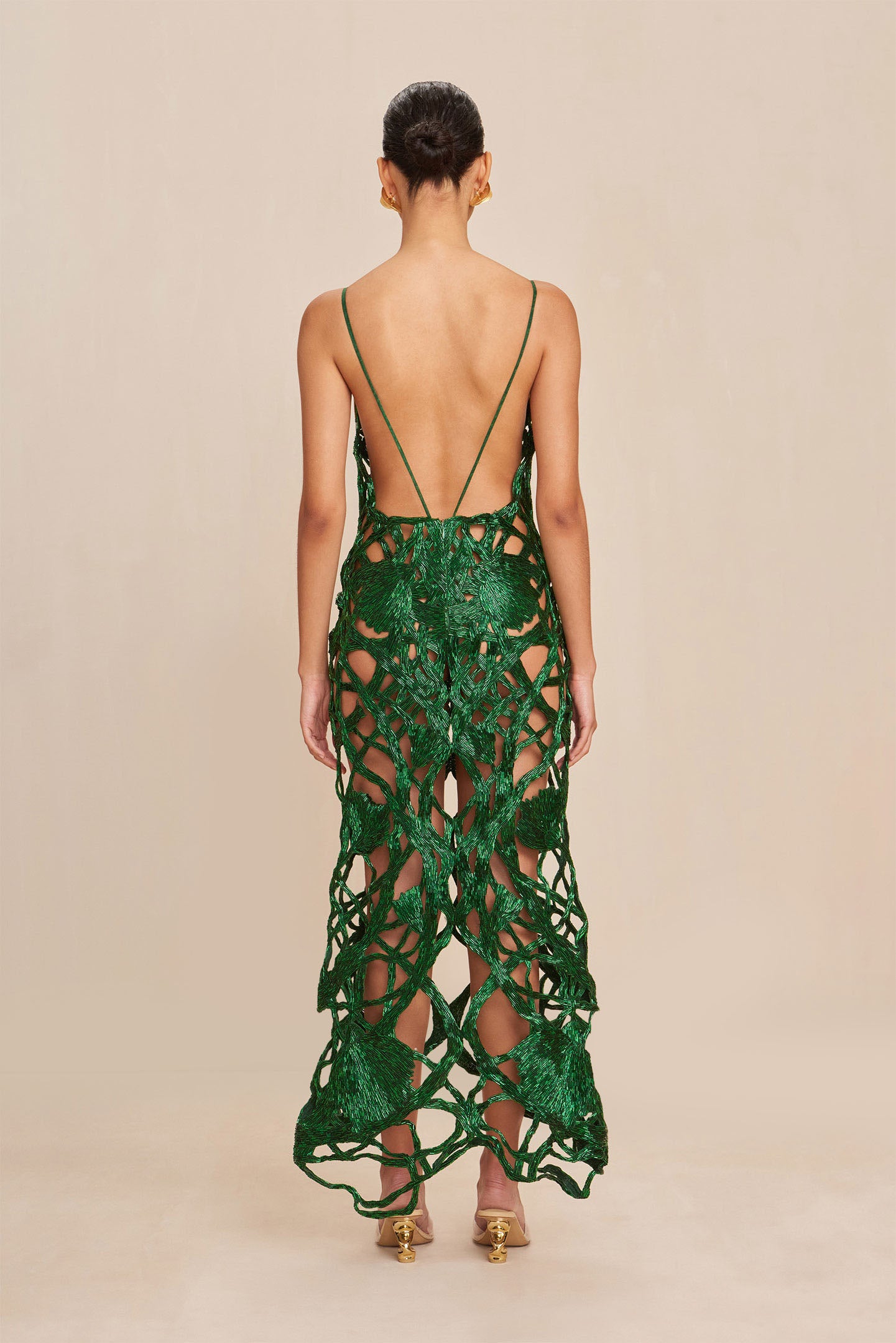 SITA GOWN - MALACHITE CULT GAIA SITA GOWN - MALACHITE CULT GAIA