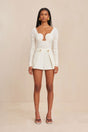 ADALEE SHORT - OFF WHITE