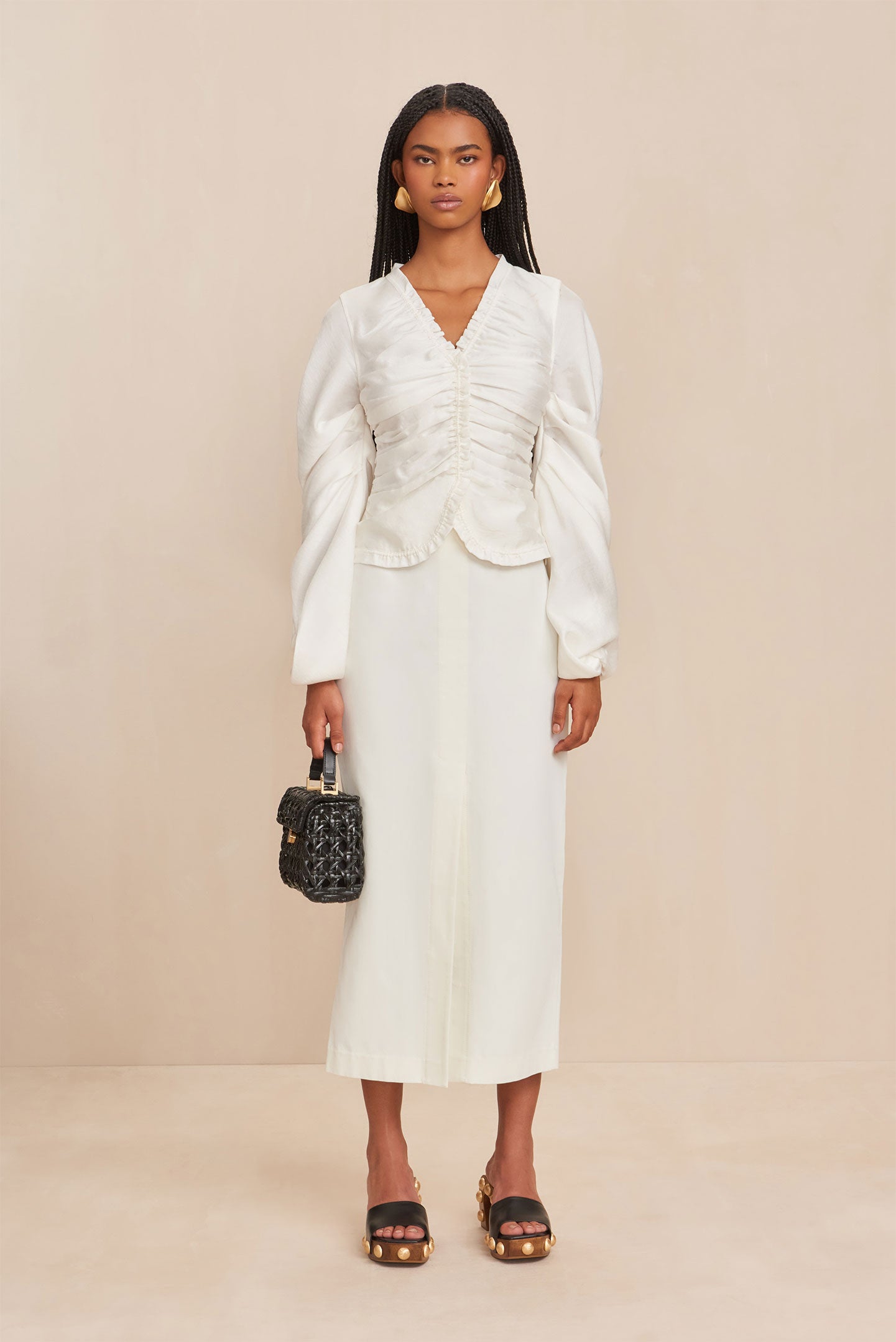 ADRINA TOP - OFF WHITE