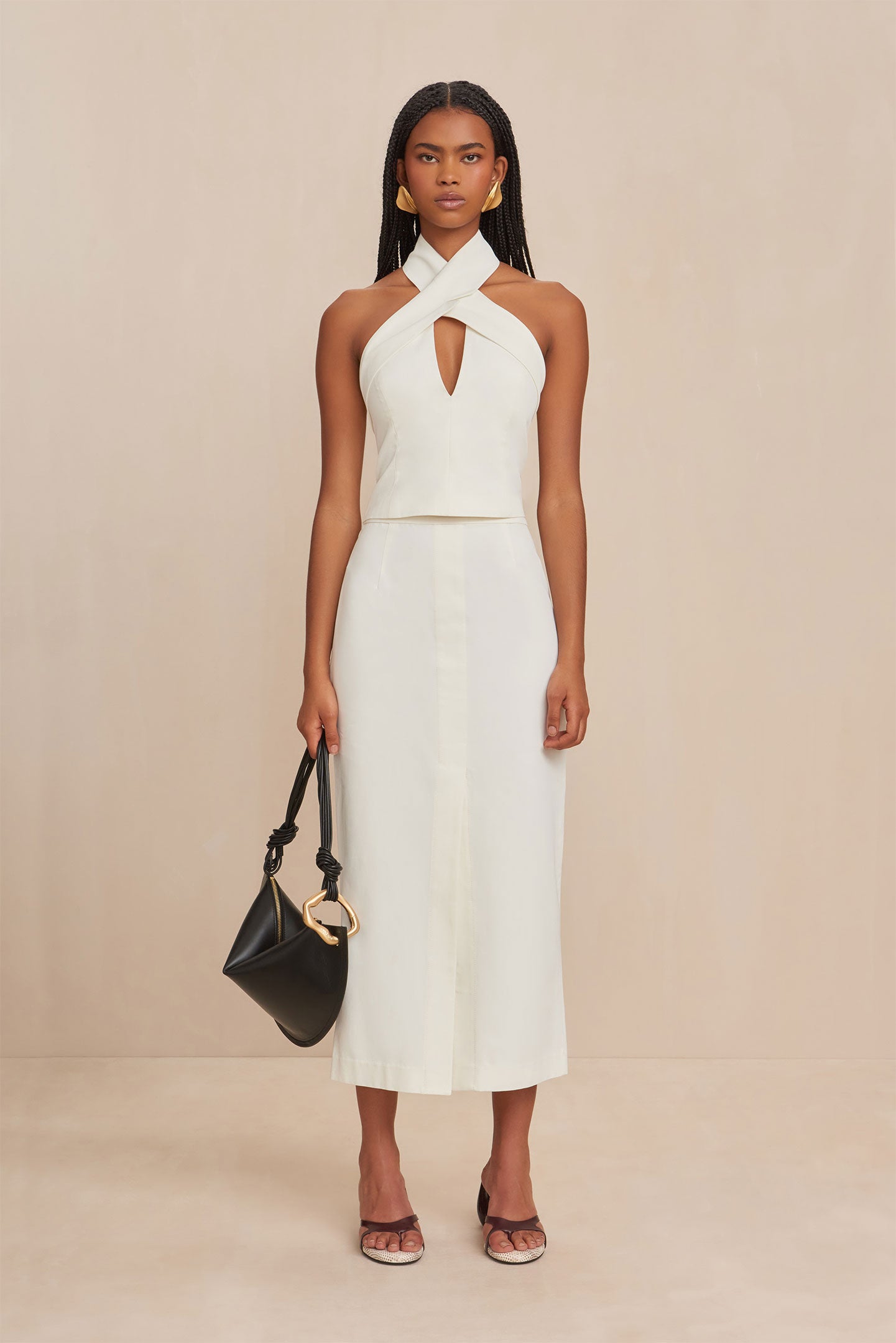 DOV SKIRT - OFF WHITE