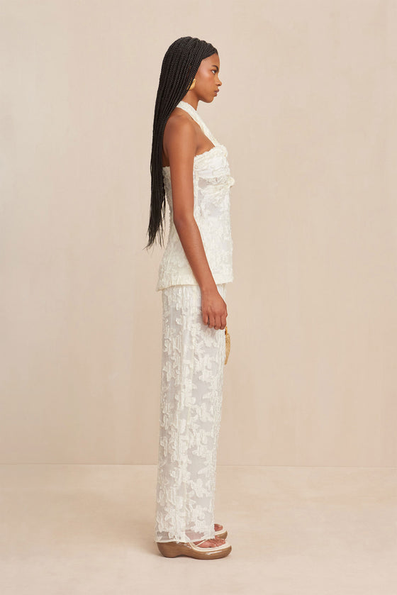 CULT GAIA LANE PANT IN OFF WHITE