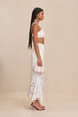 CULT GAIA ERYKAH SKIRT IN OFF WHITE