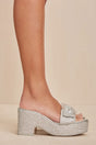 CULT GAIA CLEIA PLATFORM IN SILVER