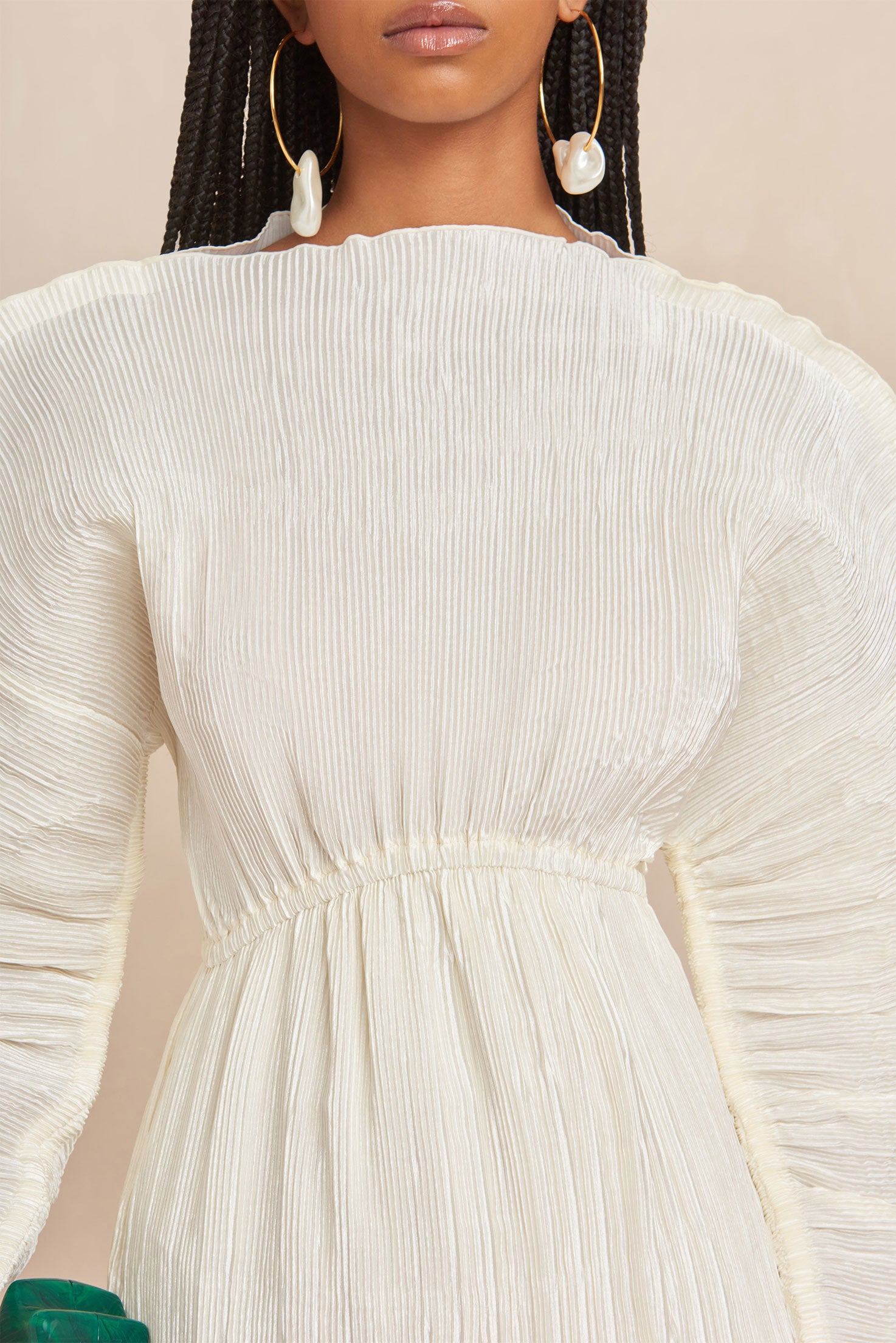 CULT GAIA ZAMARIAH DRESS IN OFF WHITE