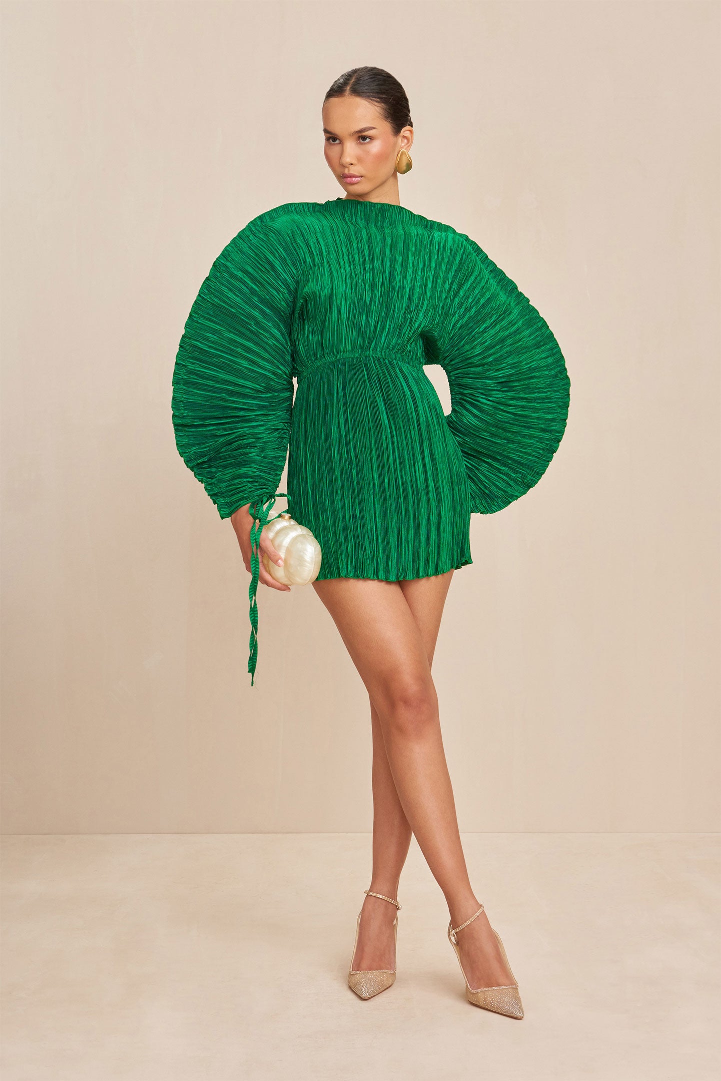 ZAMARIAH DRESS - MALACHITE