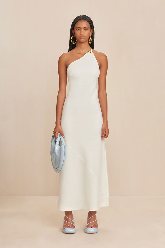CULT GAIA RINLEY DRESS IN OFF WHITE