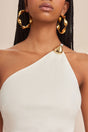 CULT GAIA RINLEY DRESS IN OFF WHITE