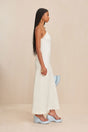 CULT GAIA RINLEY DRESS IN OFF WHITE
