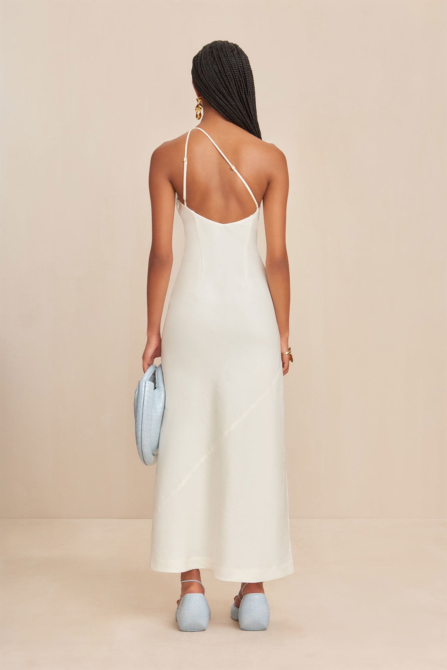 CULT GAIA RINLEY DRESS IN OFF WHITE