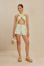 CULT GAIA ZURIA SHORT IN LIGHT HONEYDEW