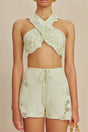 CULT GAIA ZURIA SHORT IN LIGHT HONEYDEW