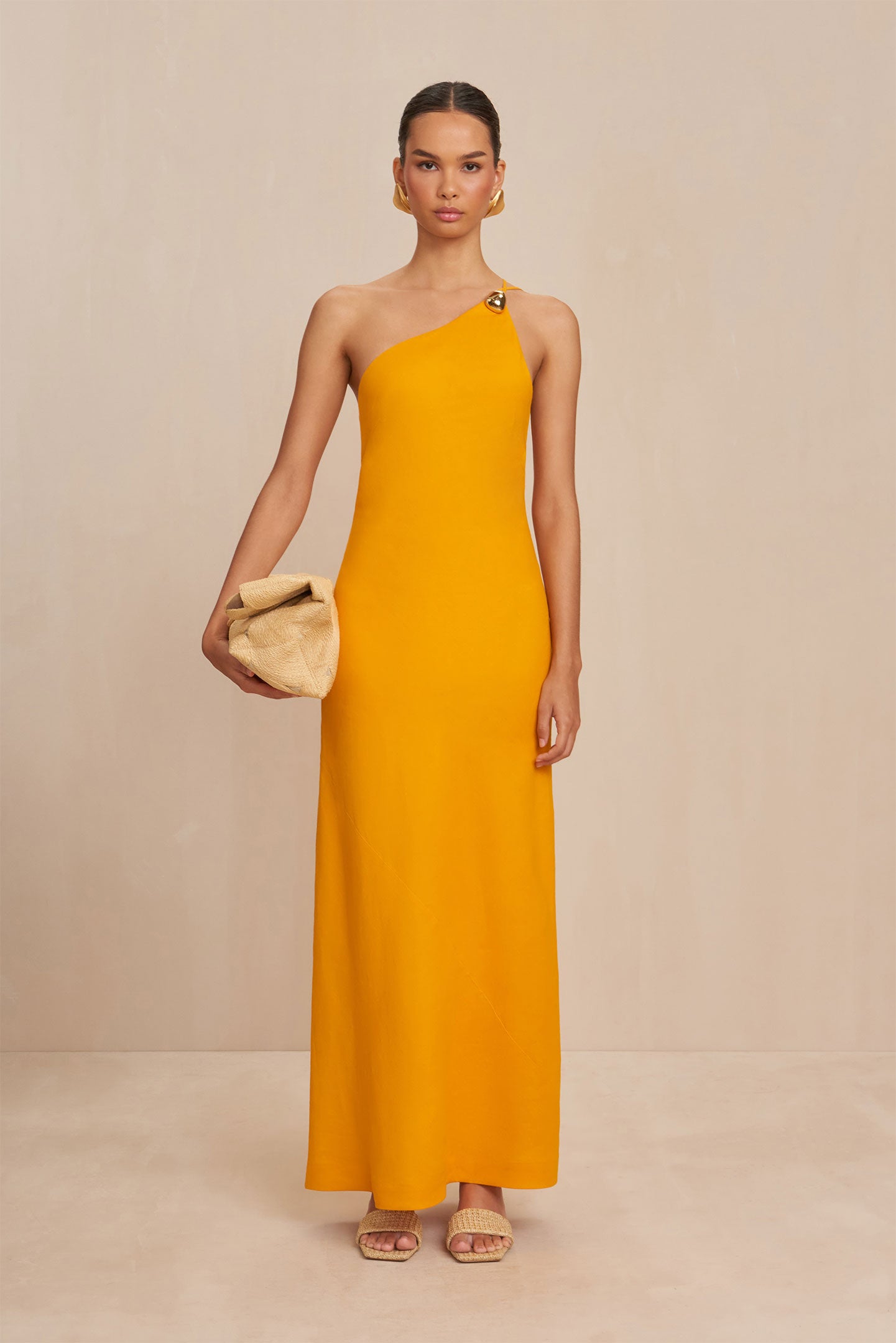 CULT GAIA RINLEY DRESS IN MARMALADE