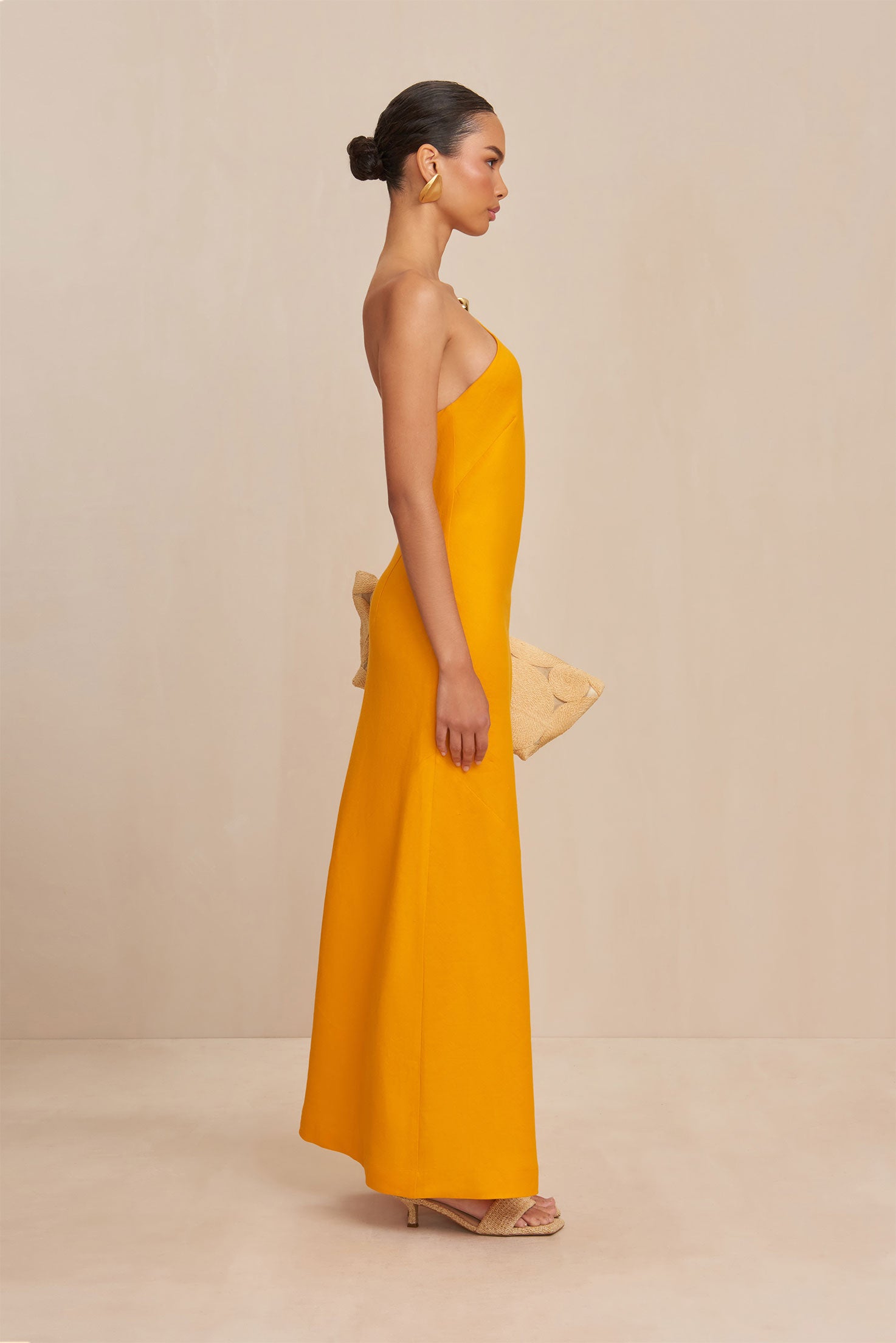 CULT GAIA RINLEY DRESS IN MARMALADE