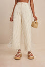 CULT GAIA AMERICA PANT IN OFF WHITE