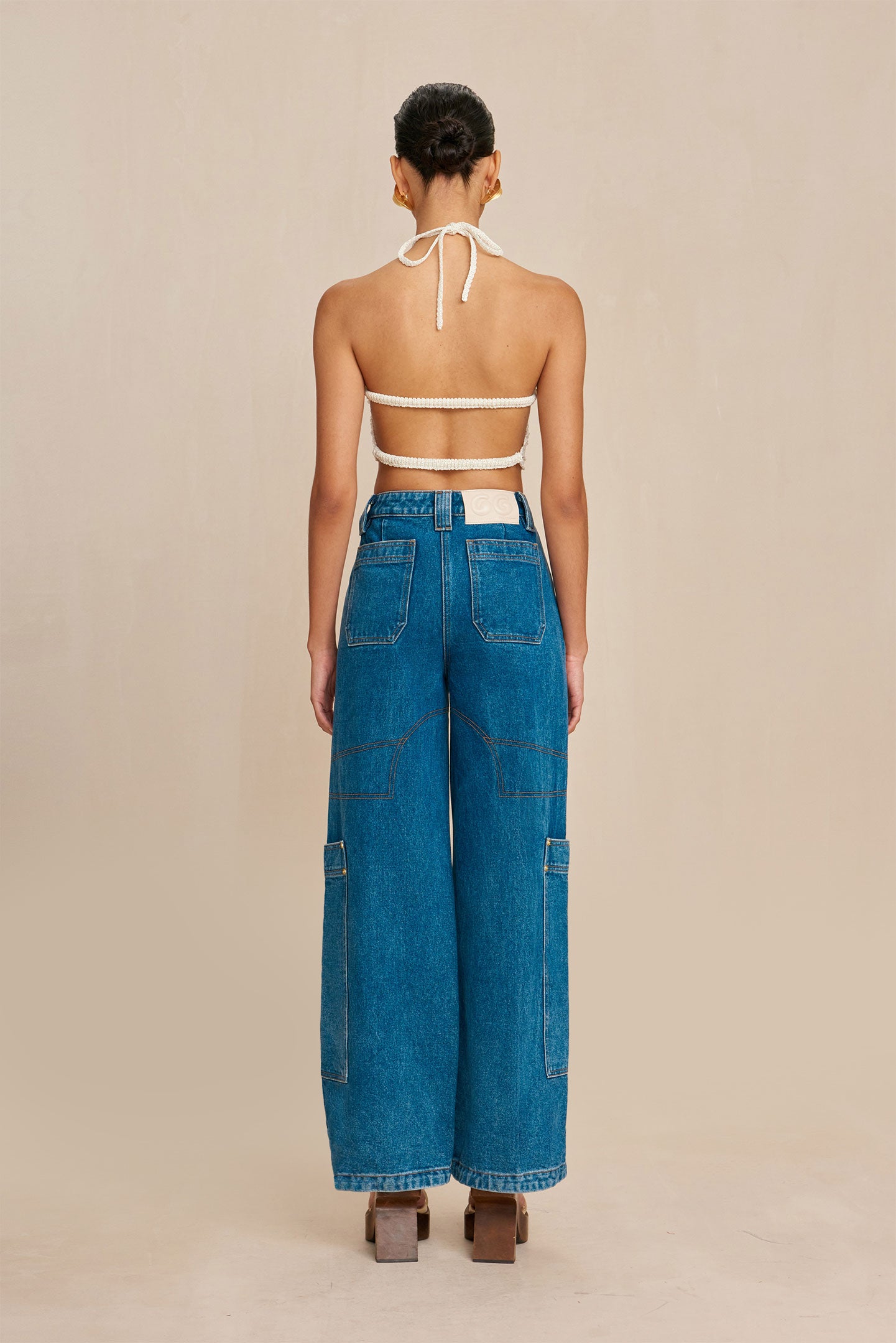 DARLENA CROCHET TOP - OFF WHITE