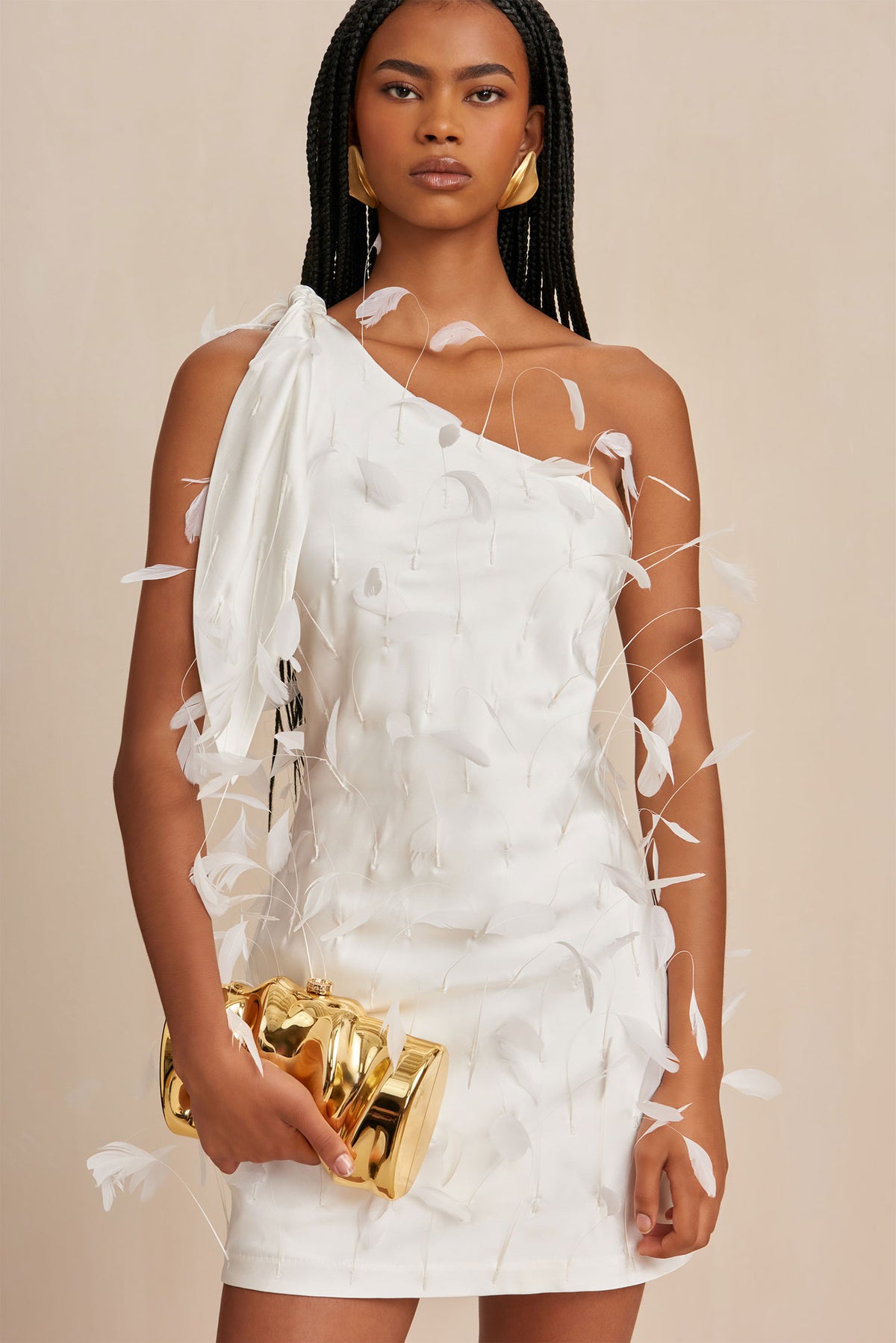 HAYES DRESS - OFF WHITE