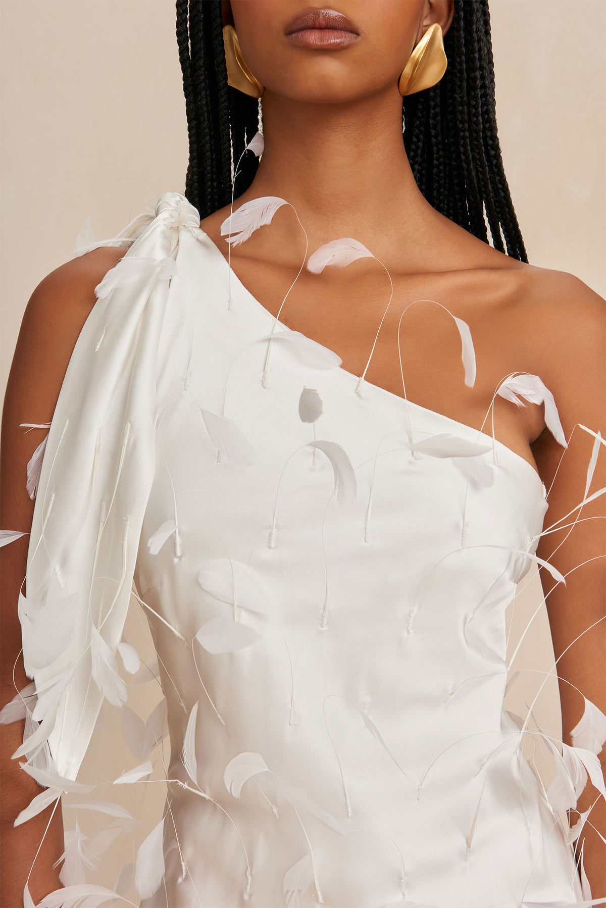 HAYES DRESS - OFF WHITE