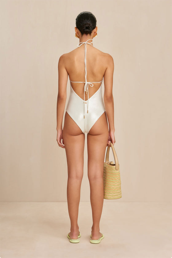 CULT GAIA LULA ONE PIECE IN OFF WHITE