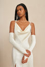NASSIA GOWN - OFF WHITE