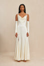 NASSIA GOWN - OFF WHITE