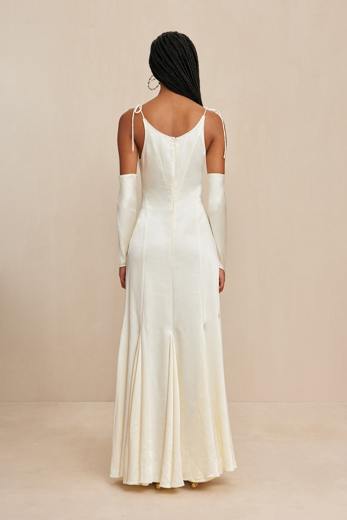 NASSIA GOWN - OFF WHITE