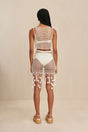 CULT GAIA MOKI CROCHET COVERUP IN OFF WHITE