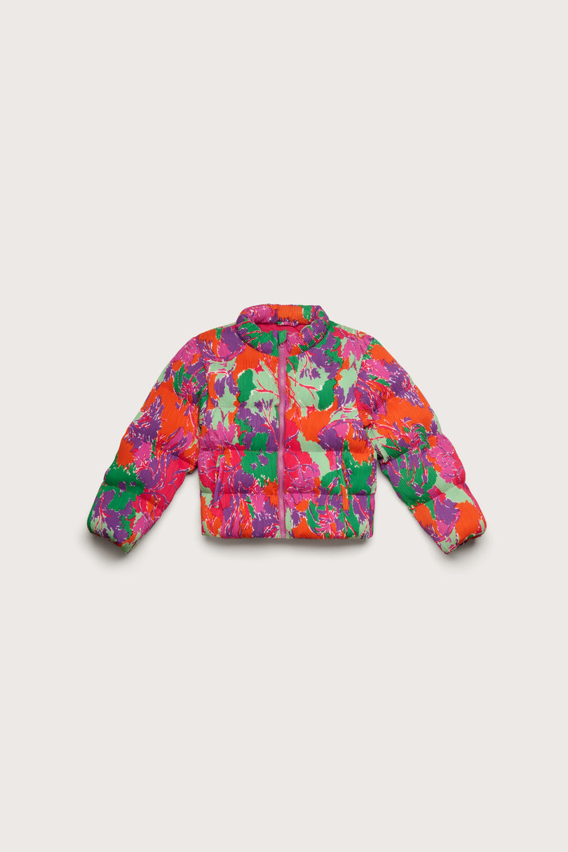 PARISA KIDS PUFFER - ABSTRACT GARDEN